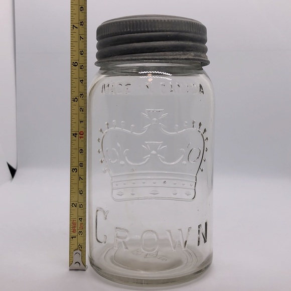Crown Mason Jar 1929 - Picture 6 of 6